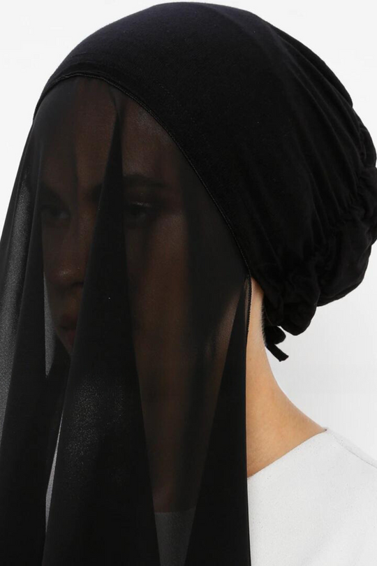 Everyday Chiffon Hijab with Undercap | Dana Fashion