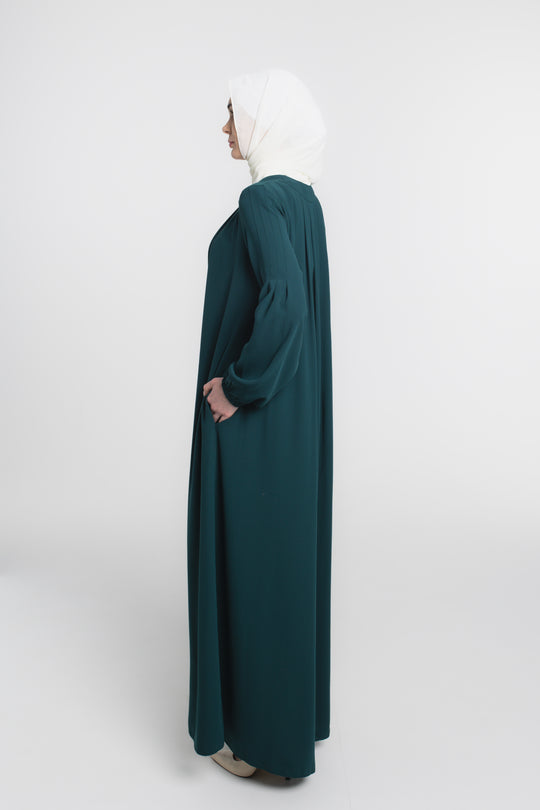 Midnight Flow Modest Abaya | Green