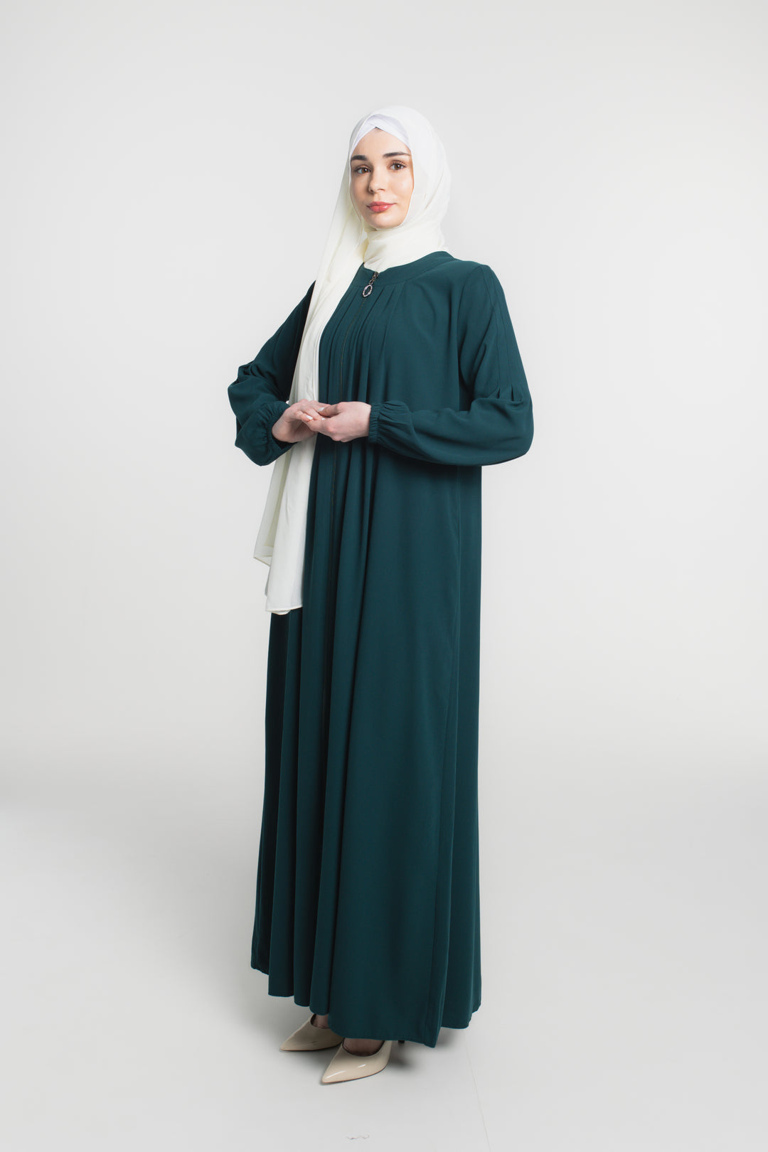 Midnight Flow Modest Abaya | Green