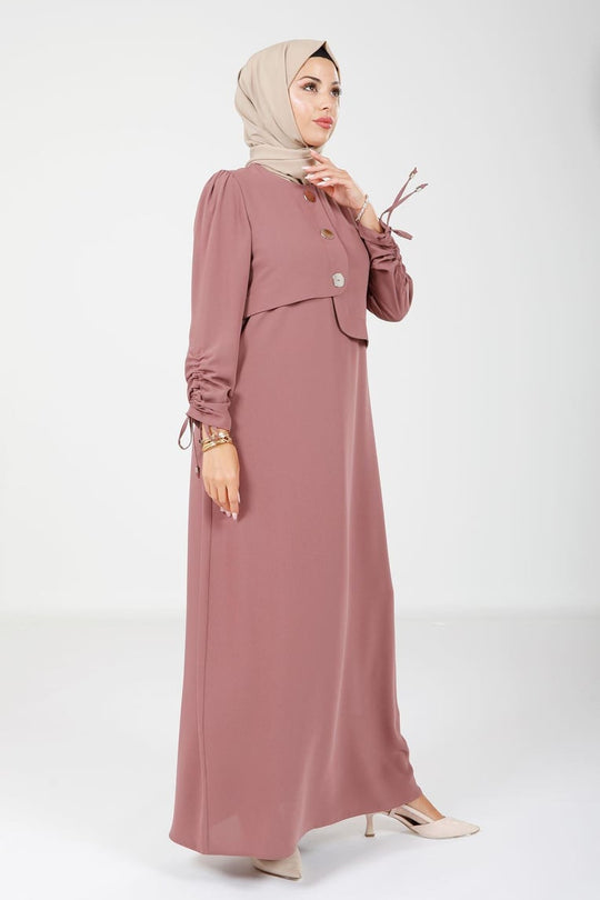 Aya Modest Turkish Jilbab | Claret