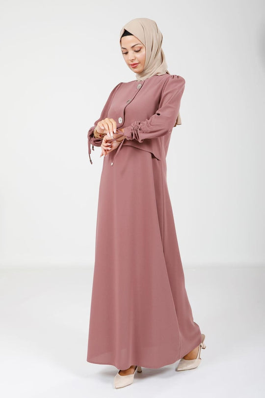 Aya Modest Turkish Jilbab | Claret