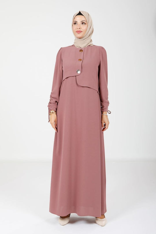 Aya Modest Turkish Jilbab | Claret