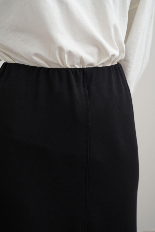 Veronica Maxi Modest Skirt | Black