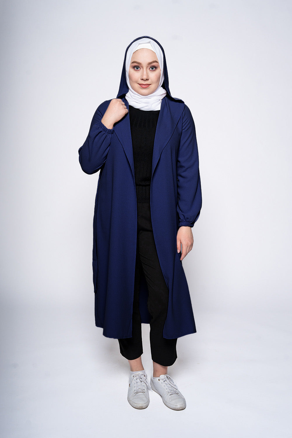 Alisha Modest Long Cardigan | Dana Fashion