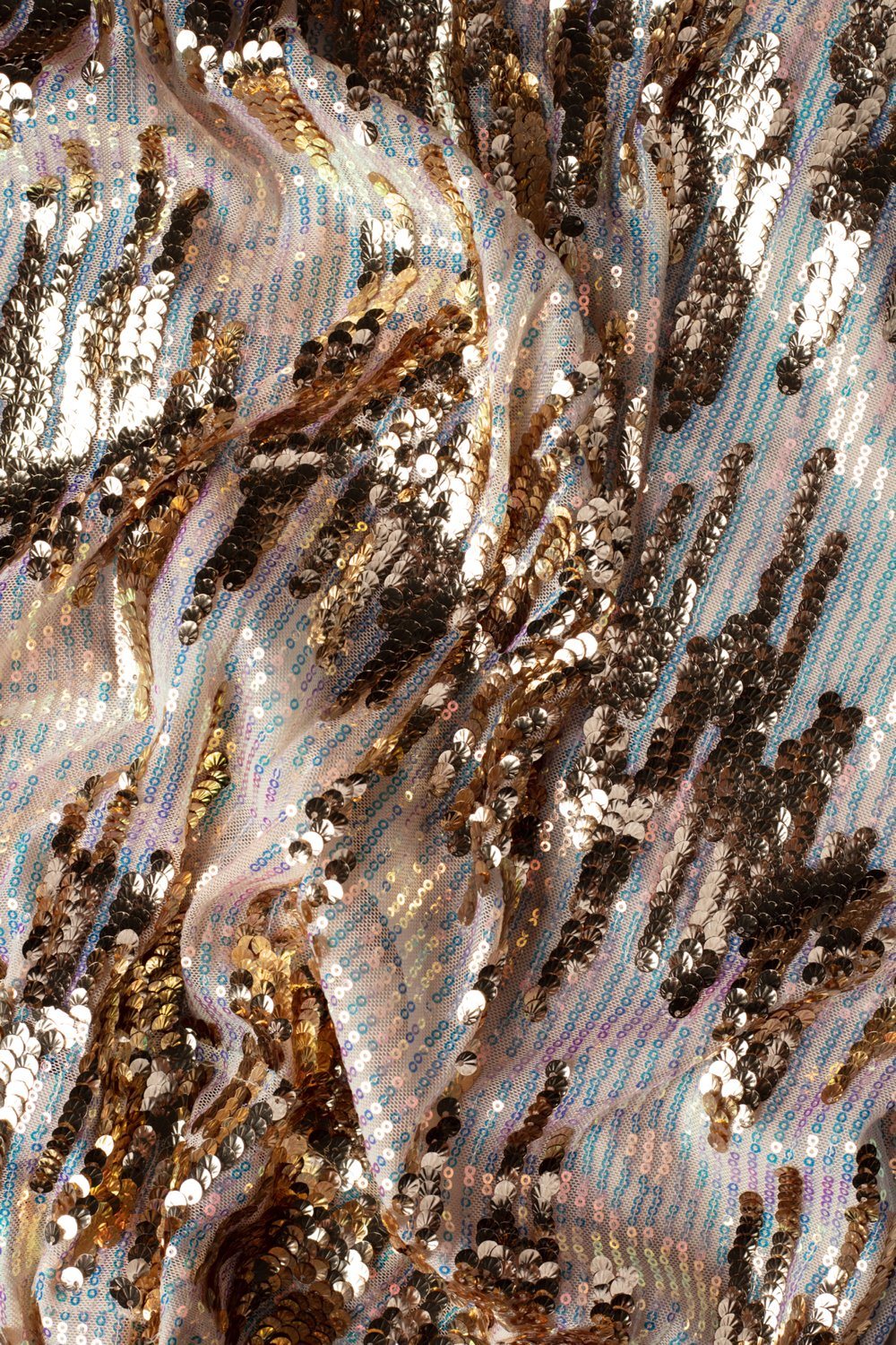 ‘AATIFA’ Sequin Top | Gold Top Dana Fashion 