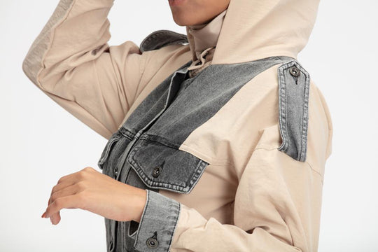 ‘AZAMIN’ Denim Set | Blush Two-piece sets Dana Fashion 