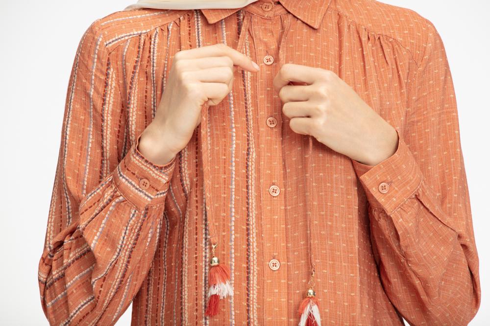 ‘CYRA’ Striped Top | Spice Top Dana Fashion 