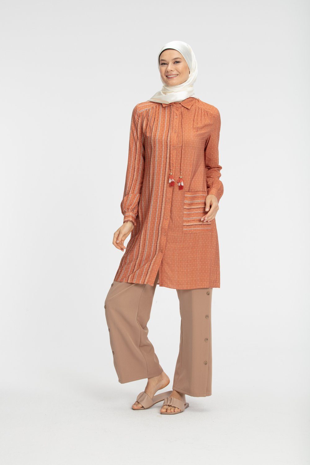 ‘CYRA’ Striped Top | Spice Top Dana Fashion 