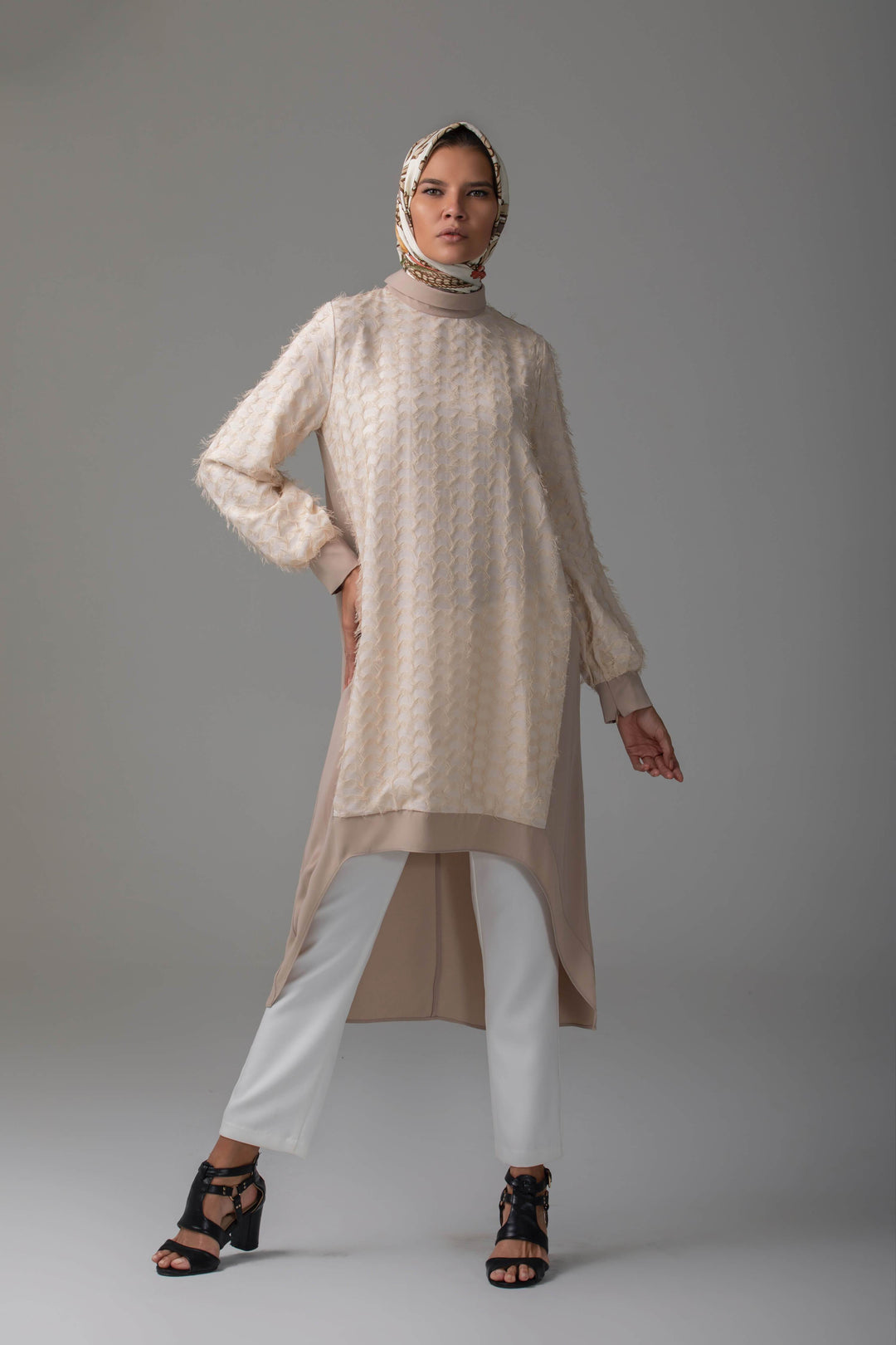 ‘Erina’ Knitwear Tunic Tunic Kamal 