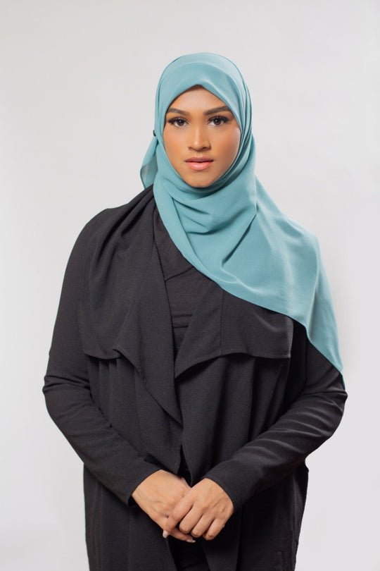 Everyday Chiffon Hijab | Dusty Green Hijab Dana Fashion 