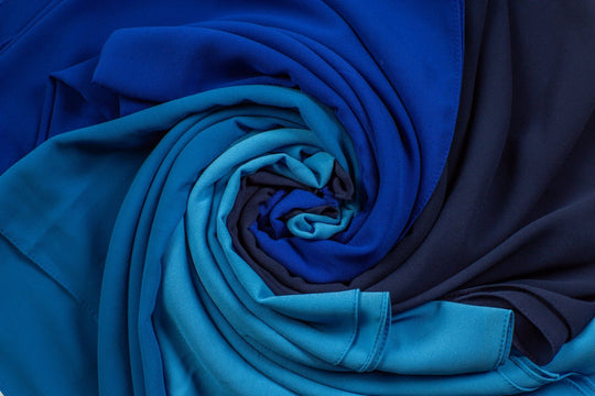 Everyday Chiffon Hijab | Lake Blue Hijab Dana Fashion 