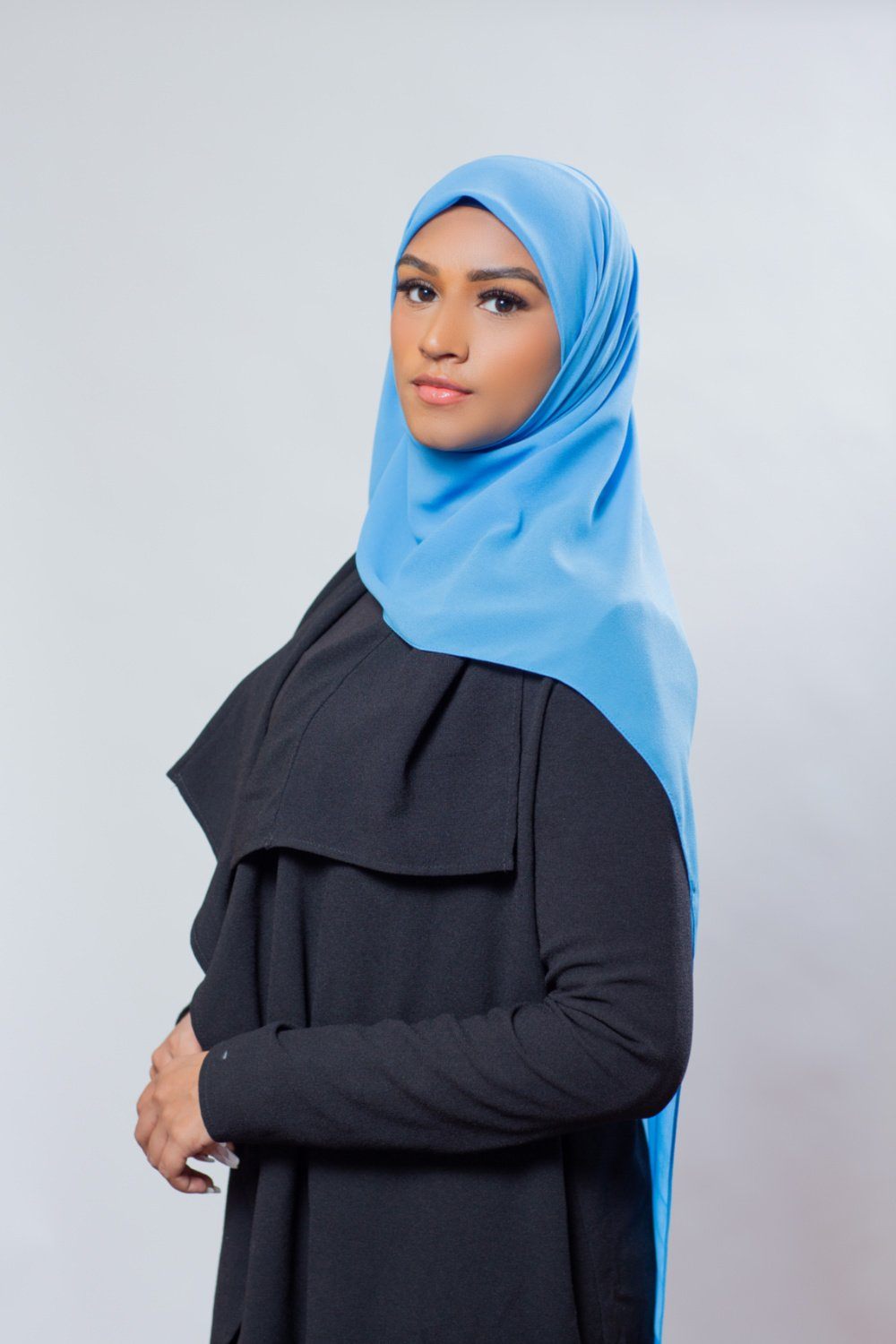 Everyday Chiffon Hijab | Light Blue Hijab Dana Fashion 
