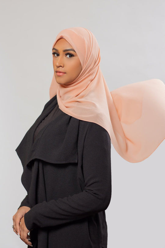Everyday Chiffon Hijab | Light Khaki Hijab Dana Fashion 