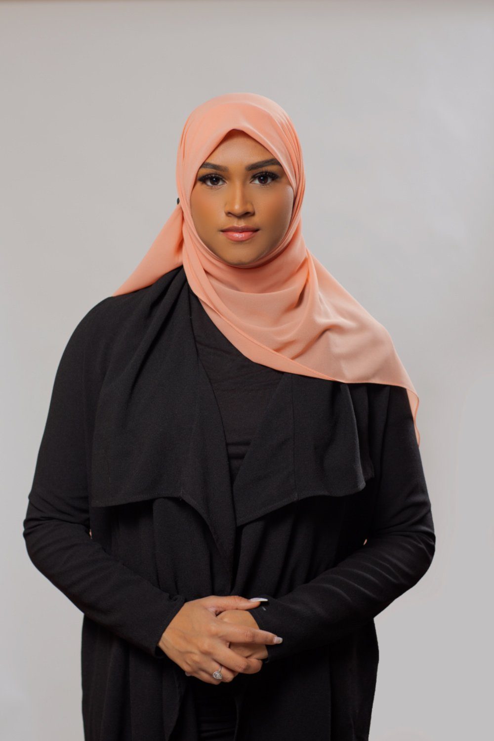 Everyday Chiffon Hijab | Salmon Hijab Dana Fashion 