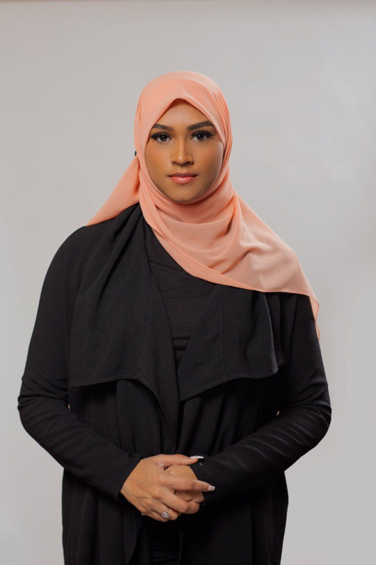 Everyday Chiffon Hijab | Salmon Hijab Dana Fashion 