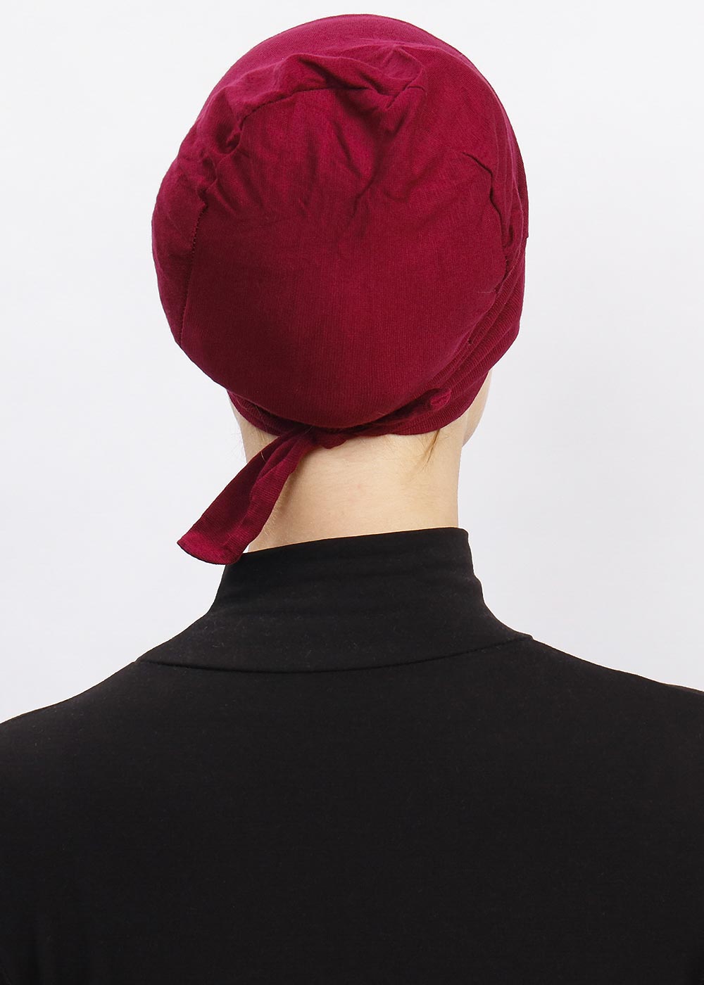 Undercap Bonnet-Cross | Maroon