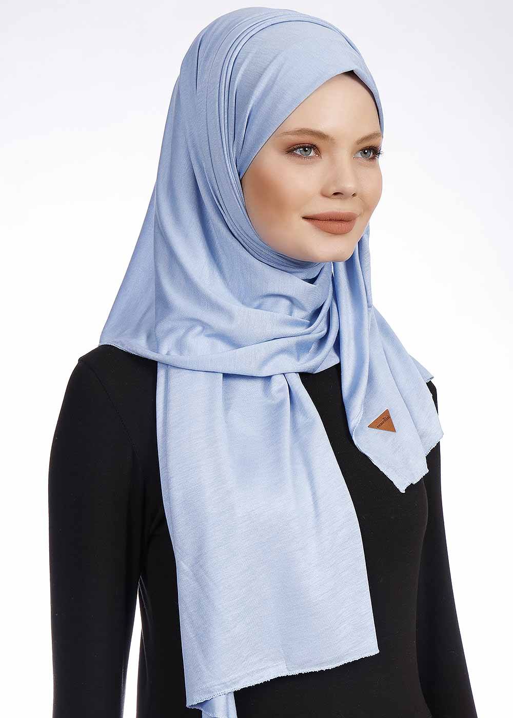 Jersey Hijab | Baby Blue Hijab Dana Fashion 