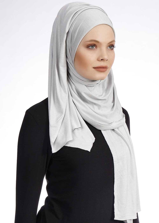 Jersey Hijab | Light Grey Hijab Dana Fashion 