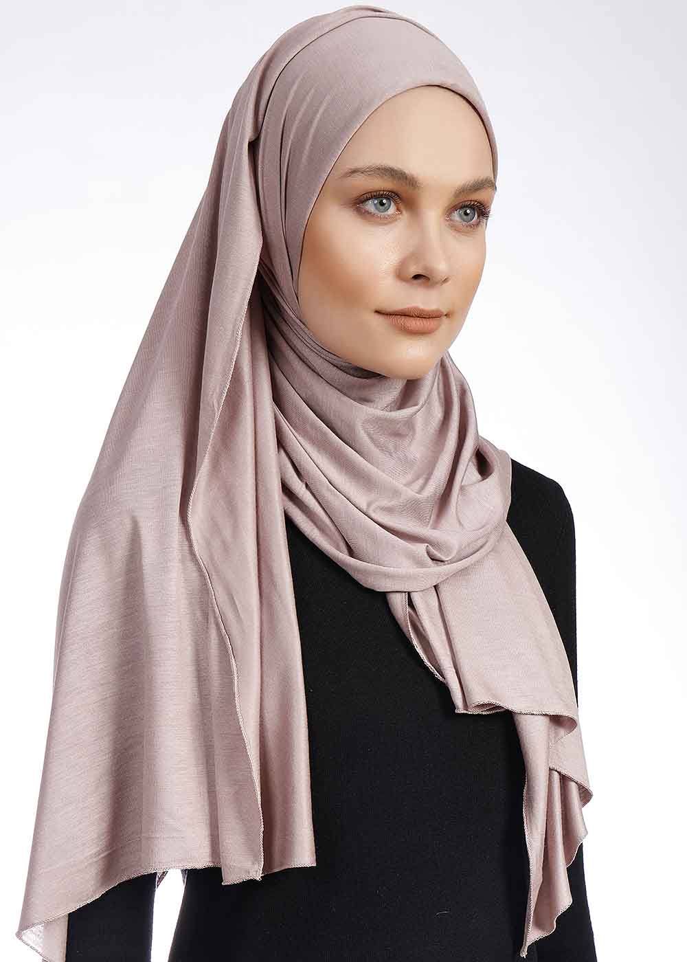 Jersey Hijab | Smoke Rose Hijab Dana Fashion 