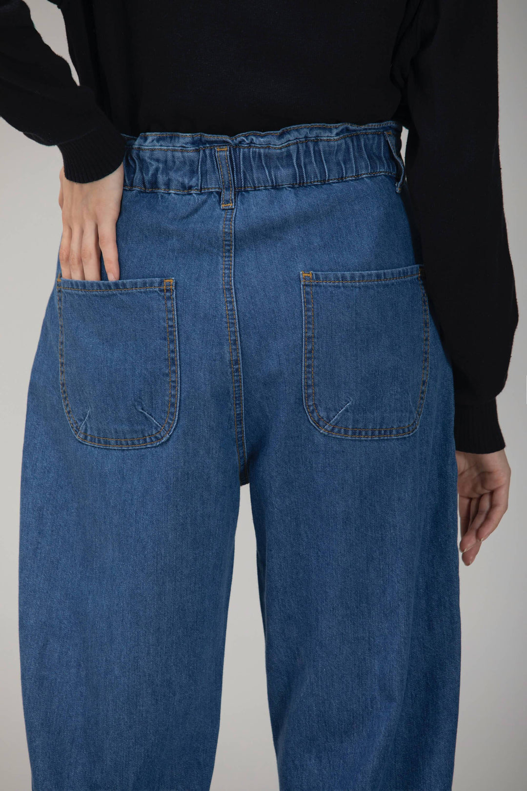 ‘Lina’ High Waist Jeans Pants Dana Fashion 