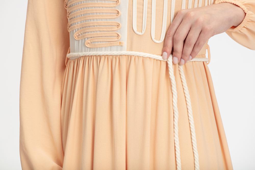 ‘LOREEN’ Dress | Peach Dress Dana Fashion 