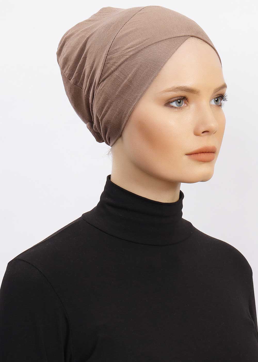 Undercap Bonnet-Cross | Mink